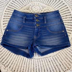 High waisted shorts